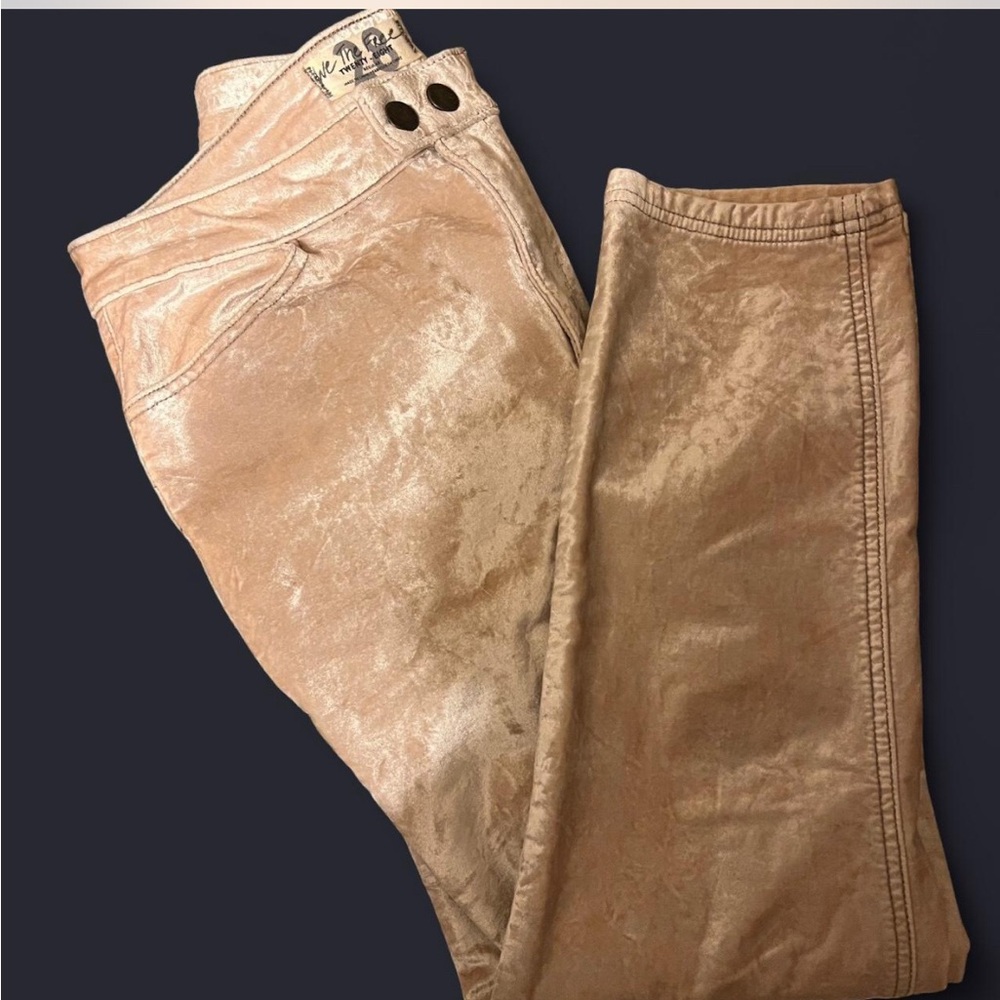 We The Free Crushed Velvet Pants size 28